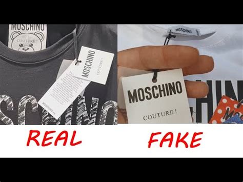 love moschino original vs fake|moschino t shirt real.